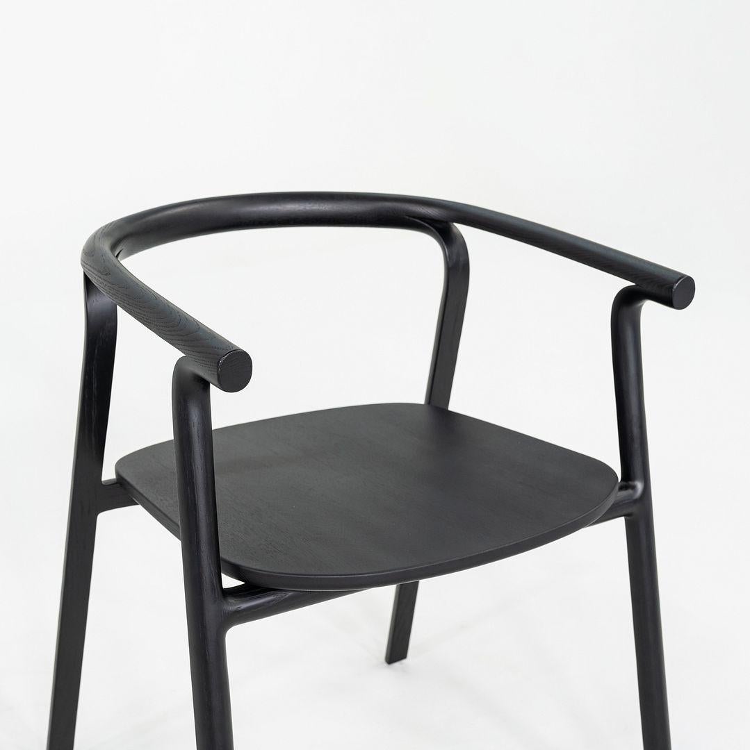 XXI secolo e contemporaneo 2022 Nendo for CondeHouse Splinter Dining Arm Chair in Black Oak in vendita