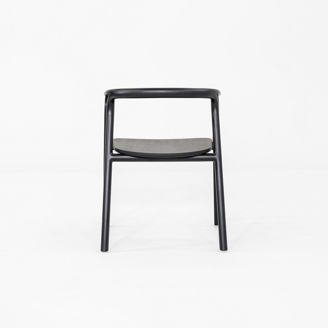 2022 Nendo for CondeHouse Splinter Dining Arm Chair in Black Oak in vendita 1