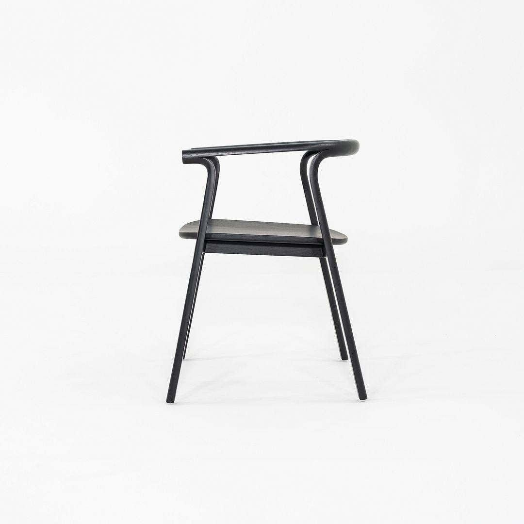 2022 Nendo for CondeHouse Splinter Dining Arm Chair in Black Oak in vendita 2