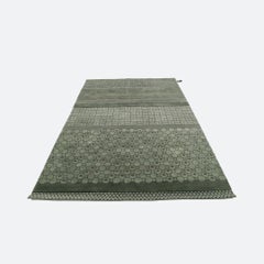 2022 Neri & Hu for Nanimarquina Jie Celadon Green Rug 6'7" x 9'10"