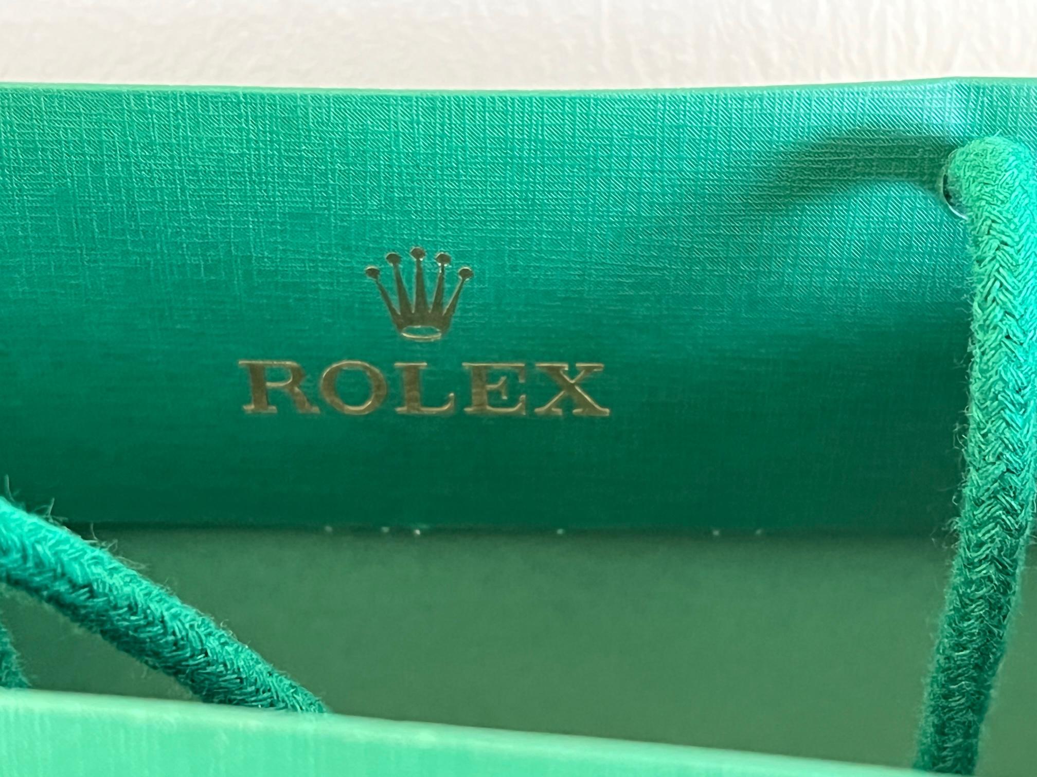 2022 Nouveau Rolex Datejust Acier Cadran Vert Menthe Bracelet Jubilé Ref 126234 36mm en vente 3