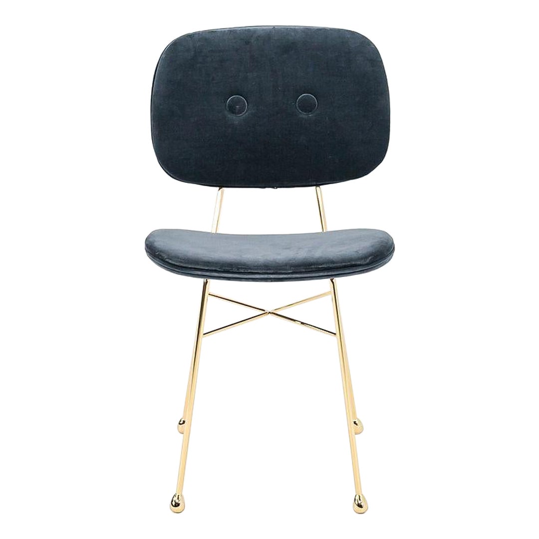 2022 Nika ZUPANC per Moooi Golden Chair Harald 3, 182, Telaio d'oro