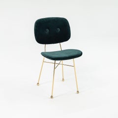 2022 Nika Zupanc for Moooi Golden Chair Harald 3, 982 Golden Frame