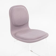 2022 Pair of Jasper Morrison for Cappellini Hi Pad Dining Chairs with White Base