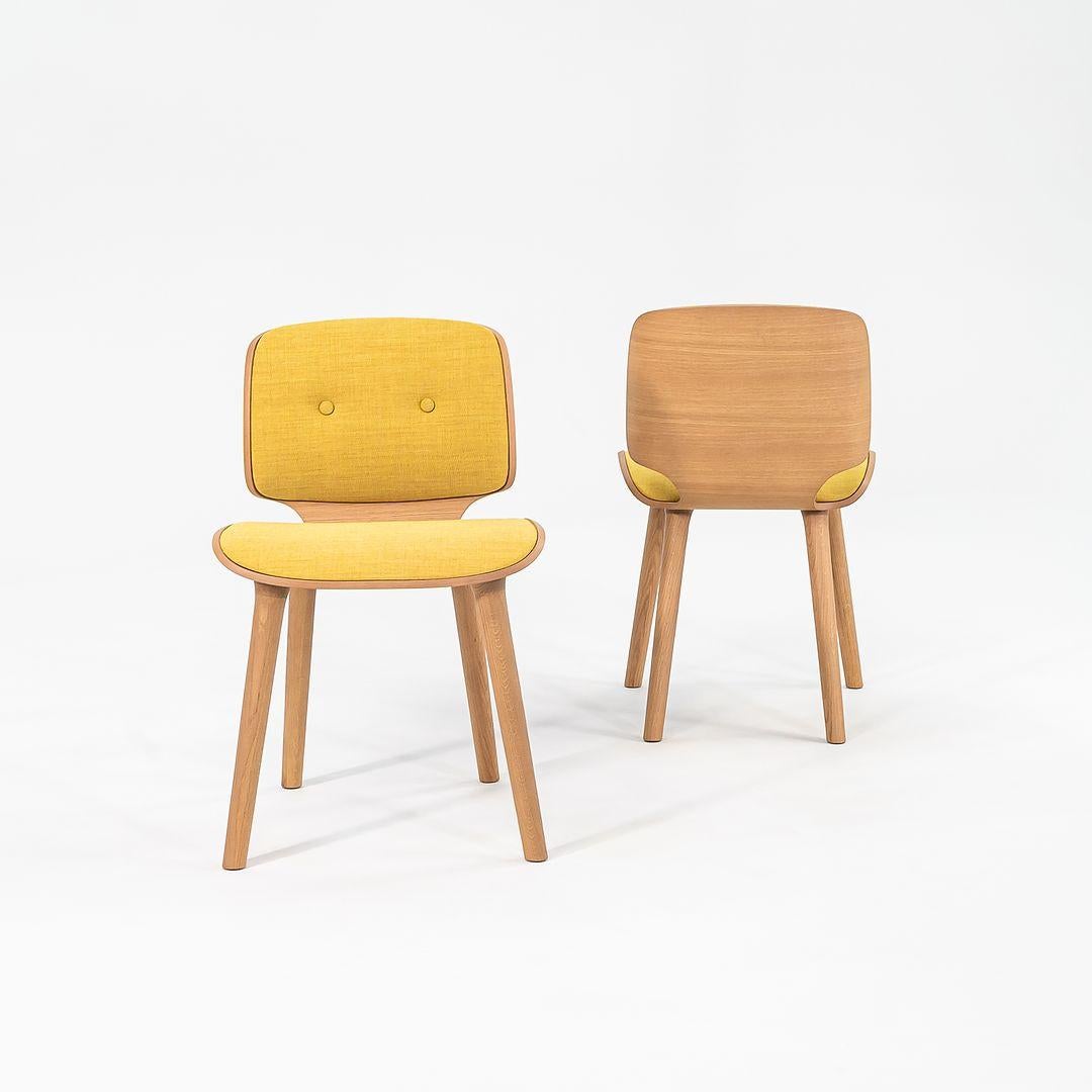 2022 Paire de chaises de salle à manger Marcel Wanders pour Moooi en toile, huile naturelle en vente 4