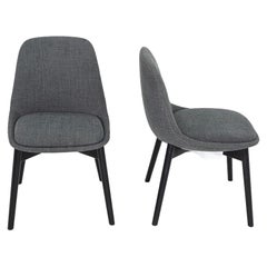 2022 Pair of NOS Noe Duchaufour-Lawrance for Bernhardt Dining Side Chairs
