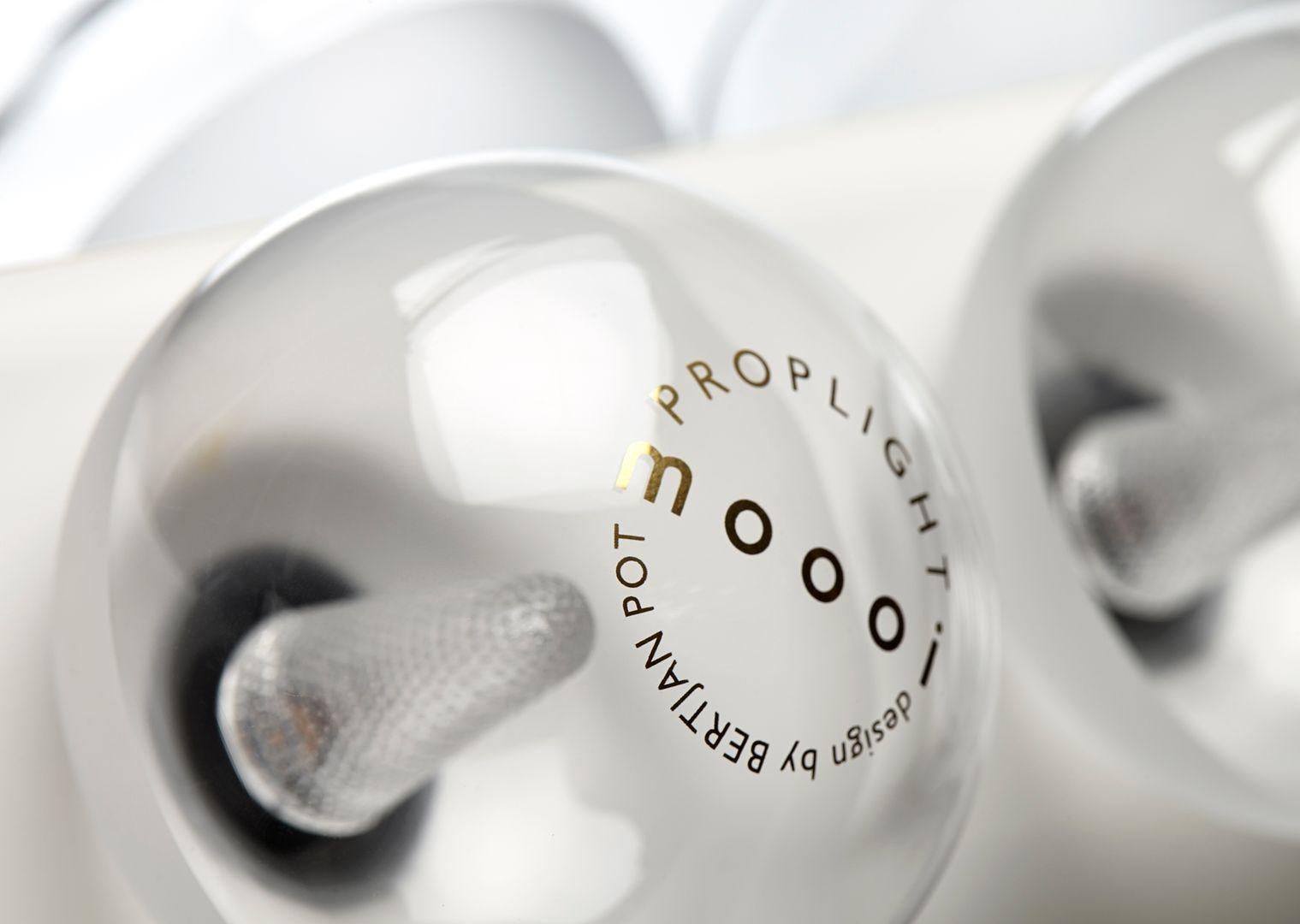 Moderno 2022 Prop Light Lampada a sospensione UL doppia verticale 2700K di Bertjan Pot in vendita