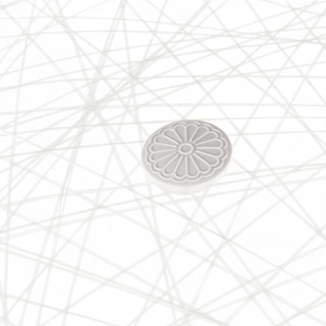 Moderno 2022 Random Light Medium Pendant Lamp in White di Bertjan Pot per MOOOI UL in vendita