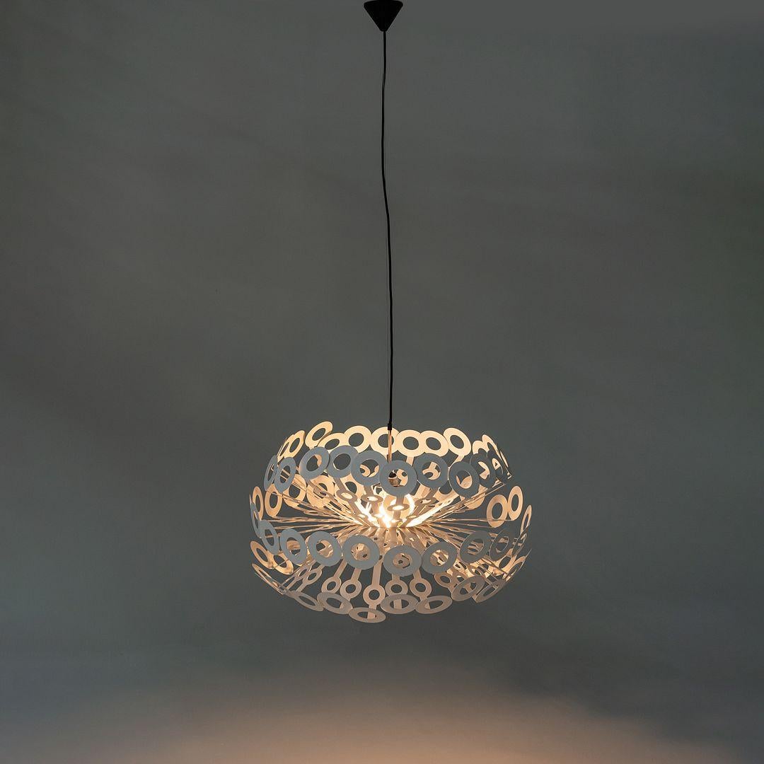 2022 Richard Hutten per Moooi Lampada a sospensione Dandelion in bianco in vendita 5