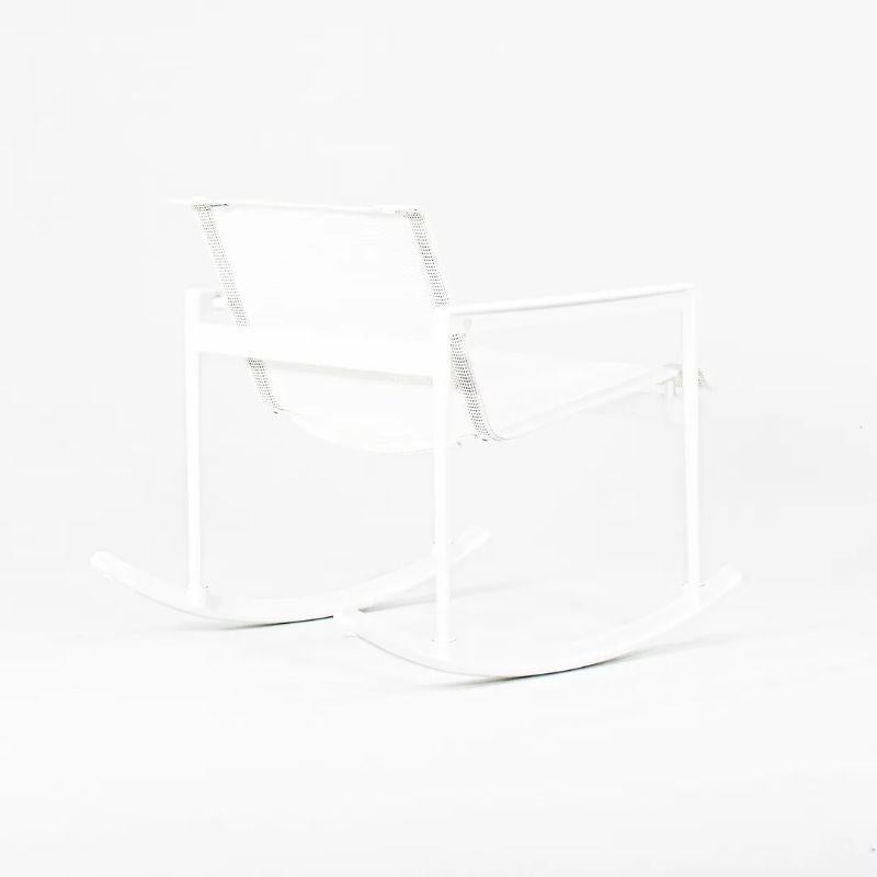 2022 Richard Schultz 1966 Single Rocker Chair w/ White Sling For Sale