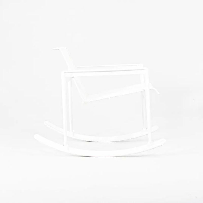 Contemporary 2022 Richard Schultz 1966 Single Rocker Chair w/ White Sling
