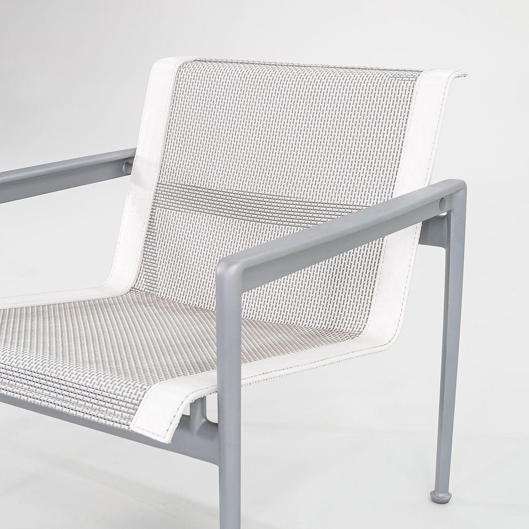 2022 A. Richard Schultz per Knoll 1966 Lounge Chair con struttura in alluminio In condizioni ottime in vendita a Philadelphia, PA