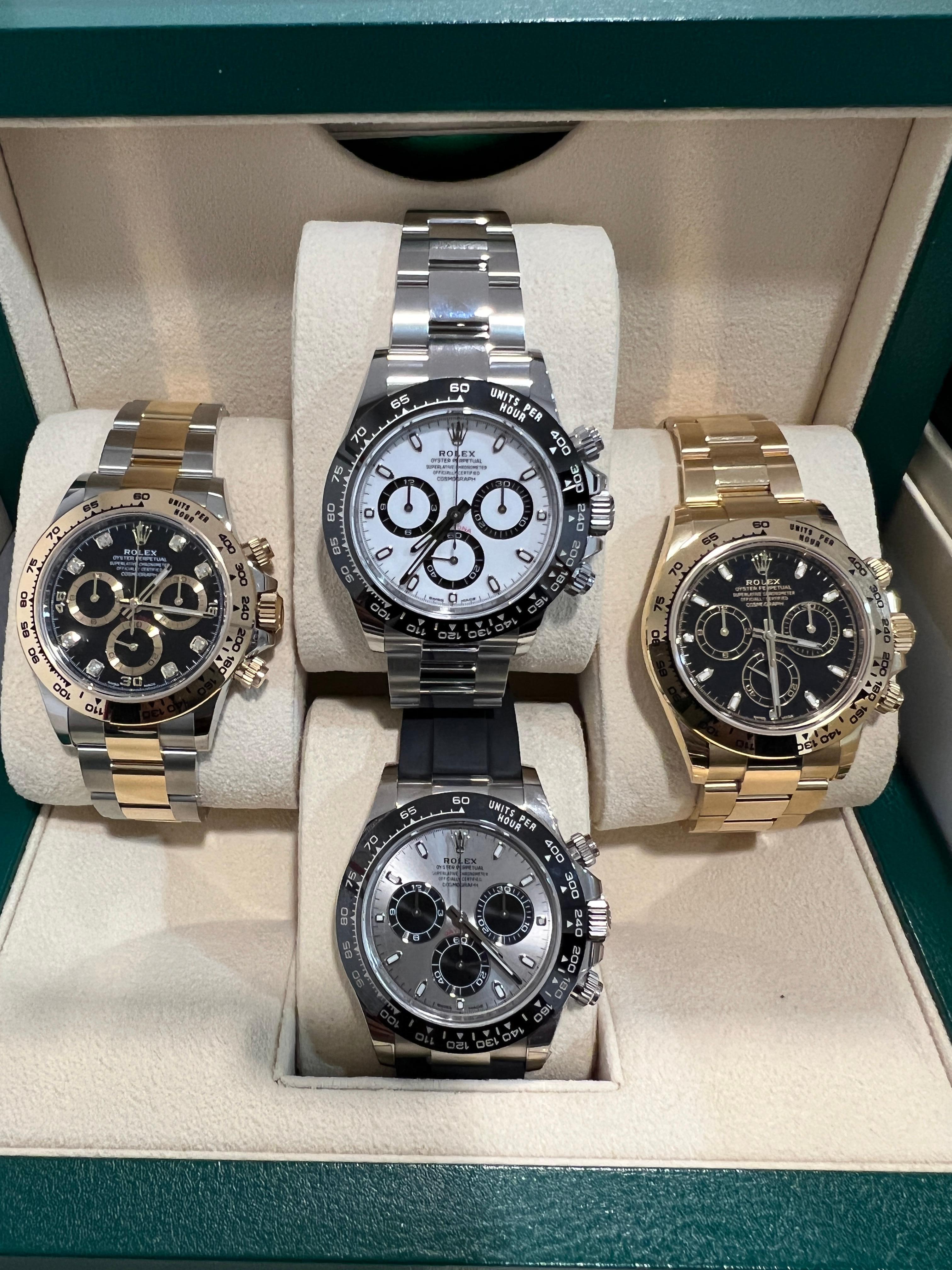 2022 Rolex Cosmograph Daytona Oyster 116508 Black Dial In New Condition For Sale In London, GB