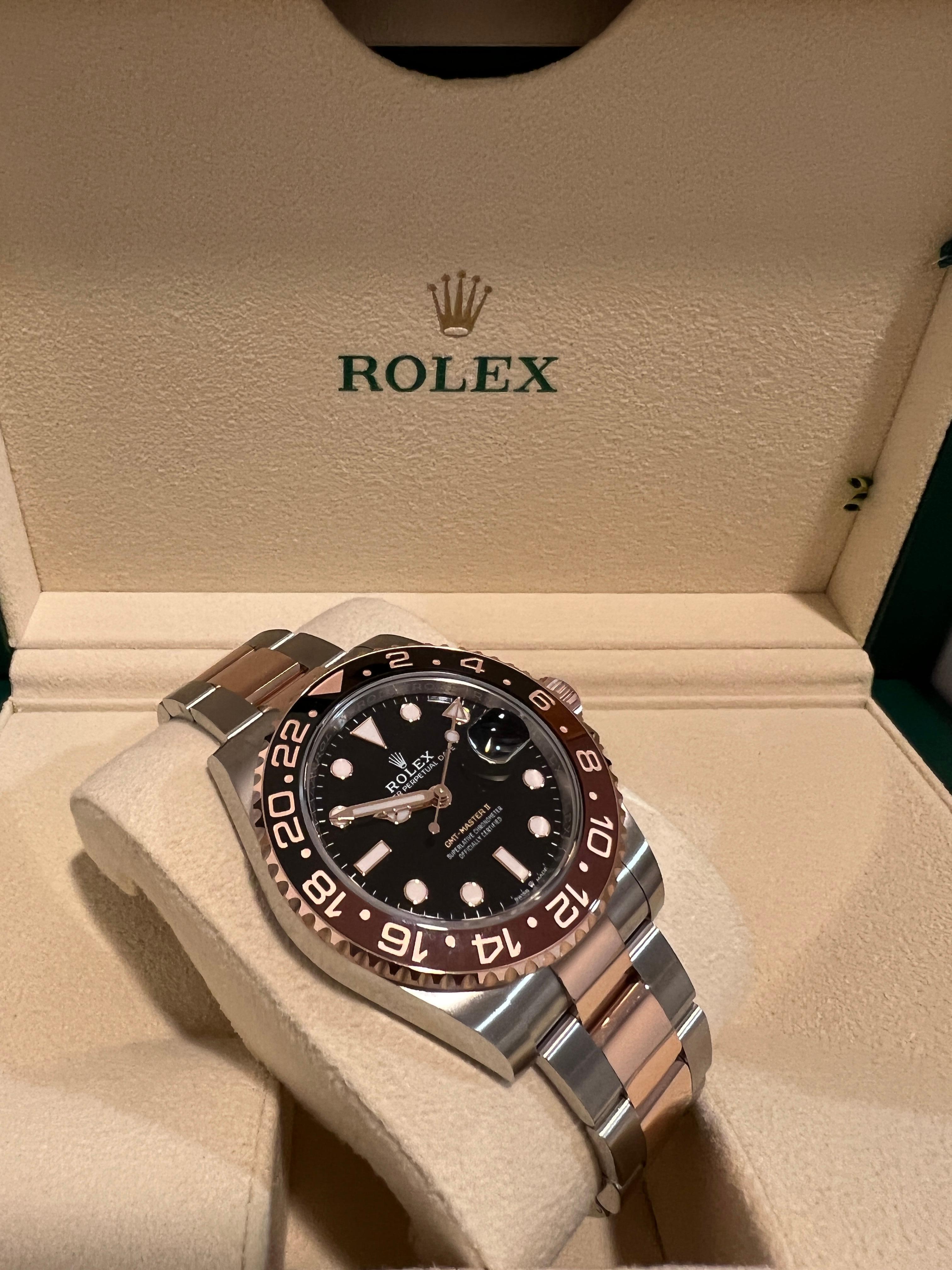 2022 Rolex GMT-Master II 126710CHNR In New Condition For Sale In London, GB