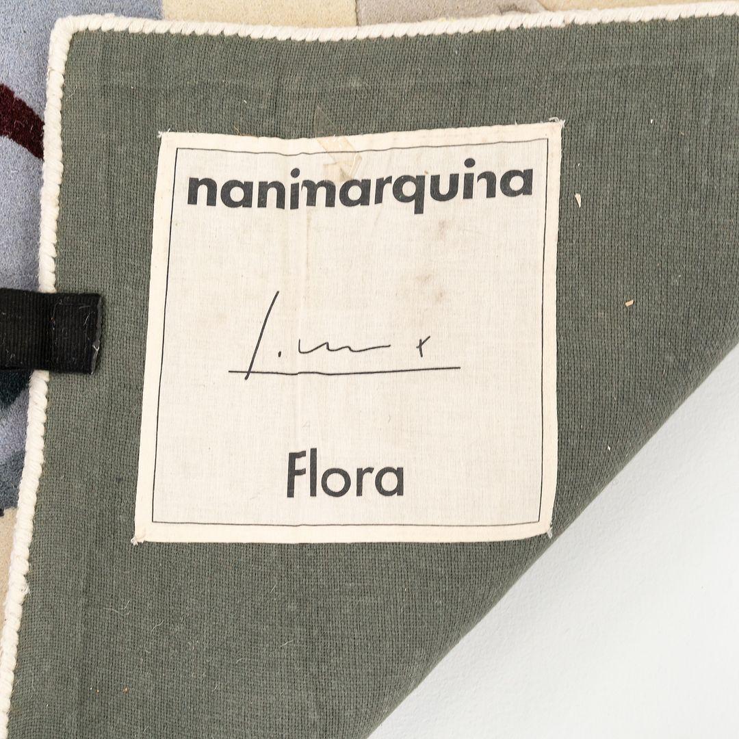 2022 Santi Moix for Nanimarquina Flora Backyard, Needs Cleaning / Stained For Sale 2