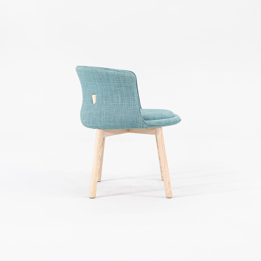 2022 Set of Four Nendo for Cappellini Peg Arm Chairs in Grit 14 w/ Bleached Ash For Sale 2