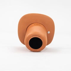 2022 Simone Bonanni für Moooi Obon Beistelltisch Quadratisch Hoch in Terrakotta