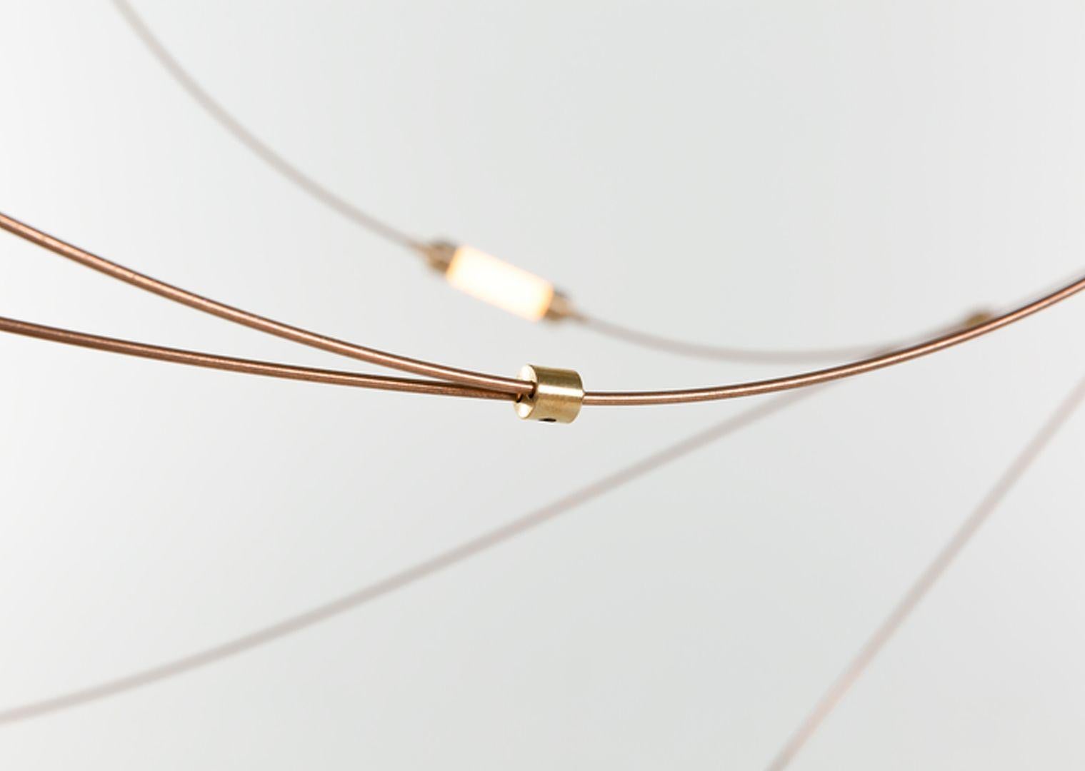 2022 Studio Toer for Moooi Flock of Light UL Model 11 Pendant Lamp 11x Available In Excellent Condition In Philadelphia, PA