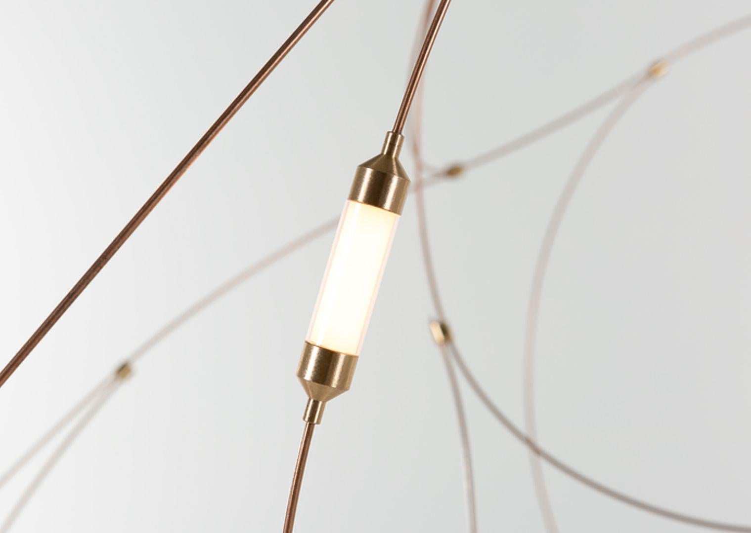 Contemporary 2022 Studio Toer for Moooi Flock of Light UL Model 11 Pendant Lamp 11x Available