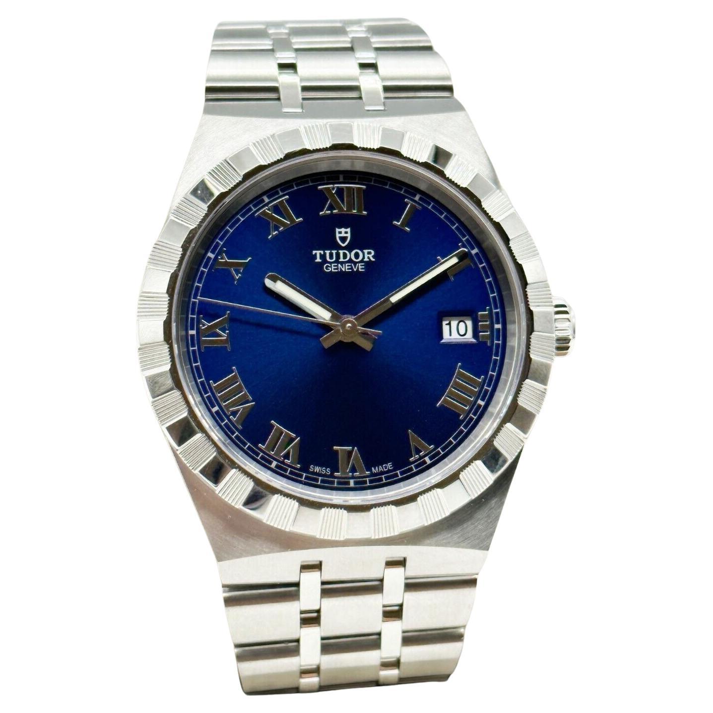 2022 Tudor 28500 Royal Automatic Blue Dial Stainless Steel Box Paper