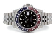 Boîte et papiers Pepsi Jubilee de 2022 en acier inoxydable Gmt Master II 126710BLRO non porté Rolex