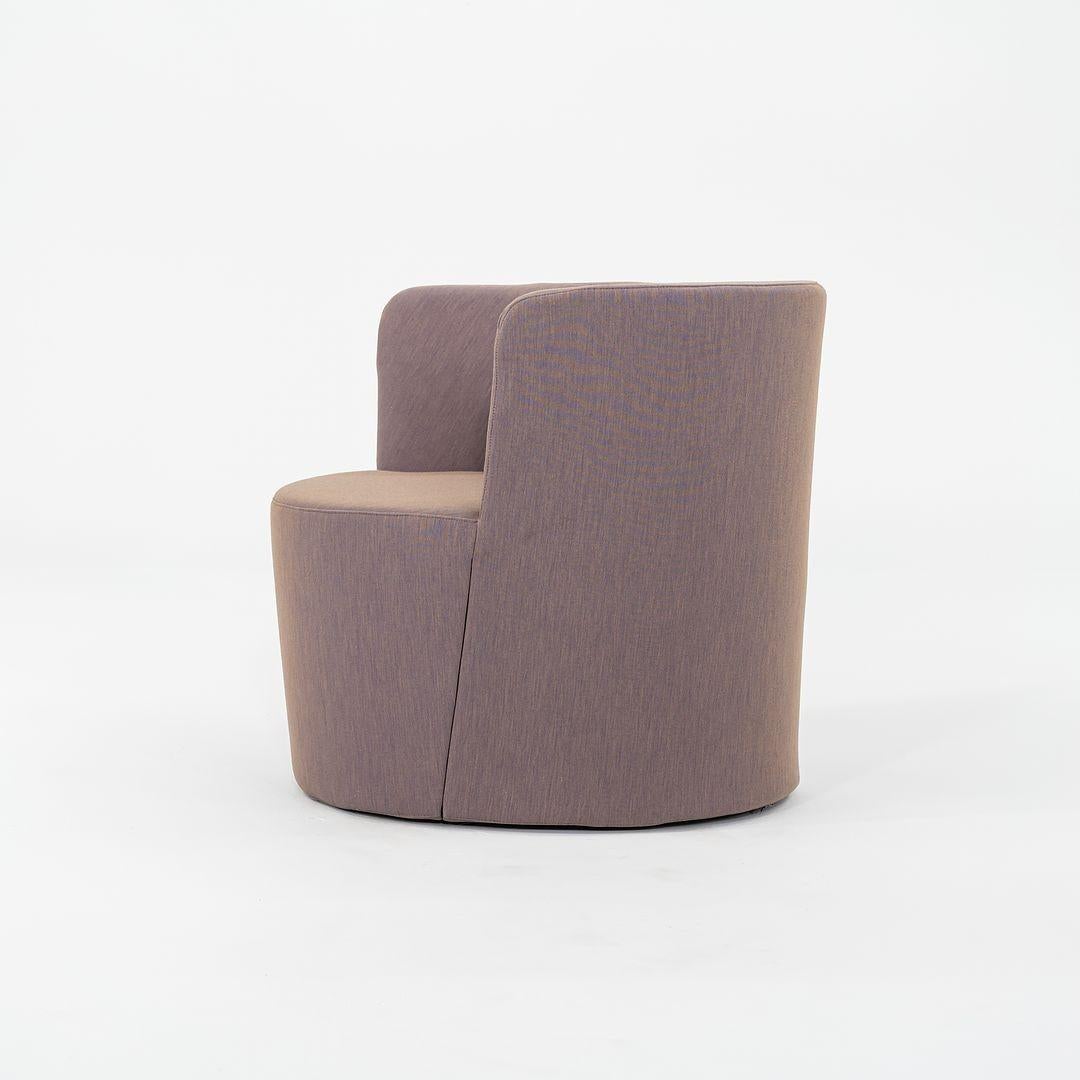 2023 Alfredo Haberli for Moroso Taba Lounge Arm Chair B Greige Fabric of Italy For Sale 5