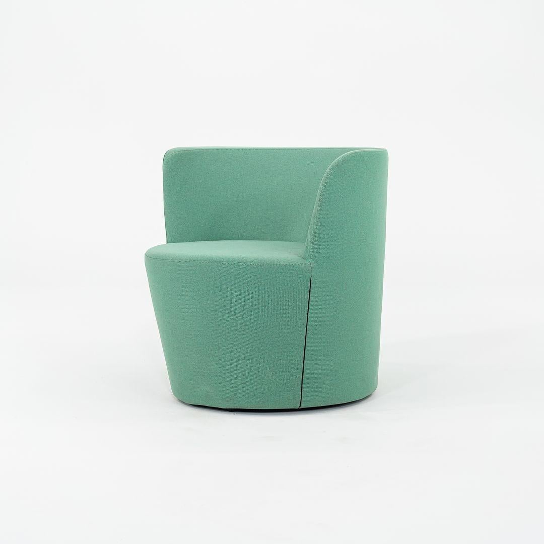 2023 Alfredo Haberli for Moroso Taba Lounge Arm Chair Parkland Green Fabric 931 For Sale 5