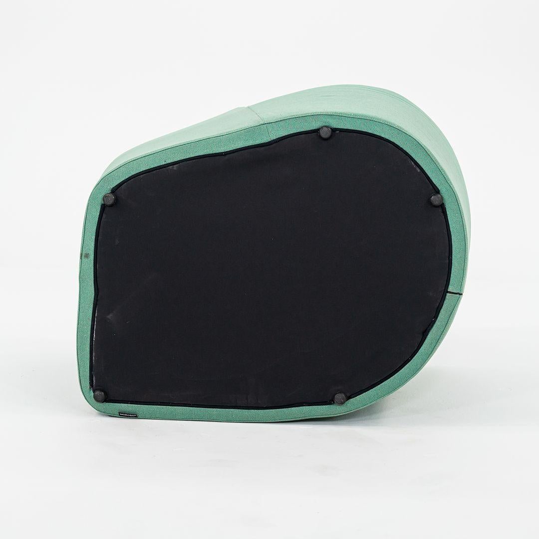 Italian 2023 Alfredo Haberli for Moroso Taba Lounge Arm Chair Parkland Green Fabric 931 For Sale