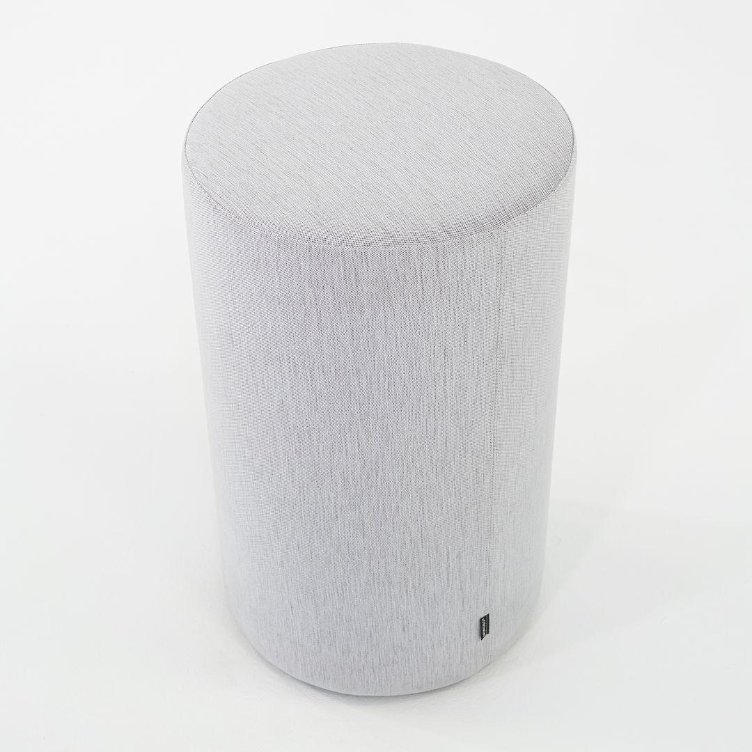 Bois 2023 Alfredo Haberli for Moroso Taba Ottoman D High Upholstered in Grey Fabric en vente