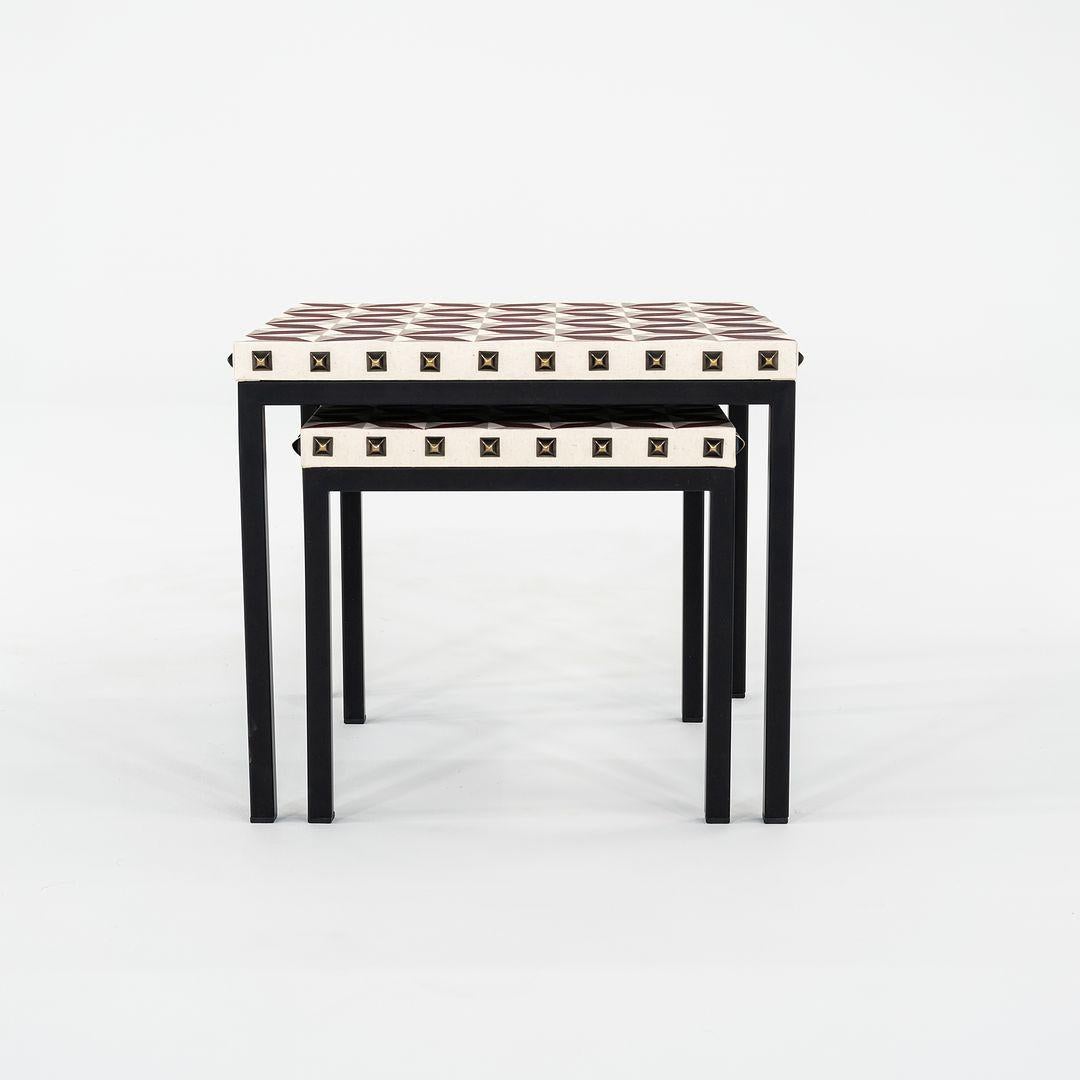 2023 Annabel Karim Kassar for Moroso Not a Harem Side / End Table 45x45 cm Black For Sale 4