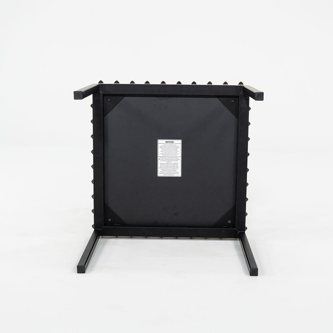 Italian 2023 Annabel Karim Kassar for Moroso Not a Harem Side / End Table 45x45 cm Black For Sale