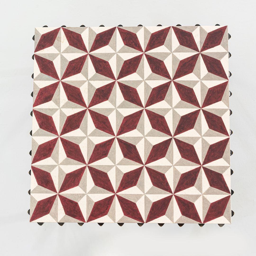Steel 2023 Annabel Karim Kassar for Moroso Not a Harem Side / End Table 45x45 cm Black For Sale