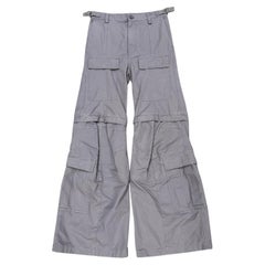 2023 Balenciaga convertible flared cargo pants