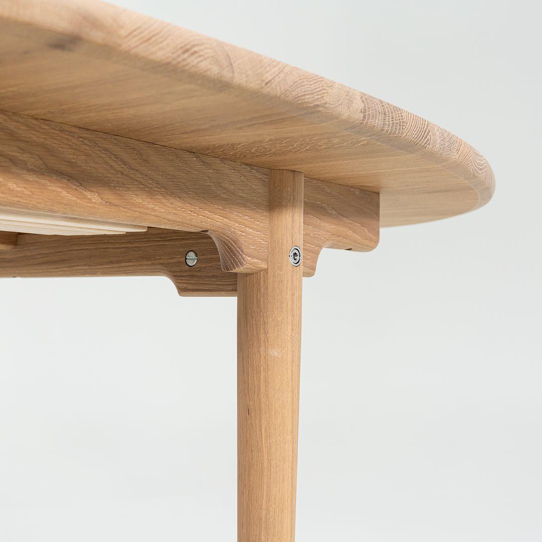 2023 Carl Hansen CH339 Esstisch von Hans Wegner in Eiche Weißöl 115 x 240 cm (21. Jahrhundert und zeitgenössisch) im Angebot