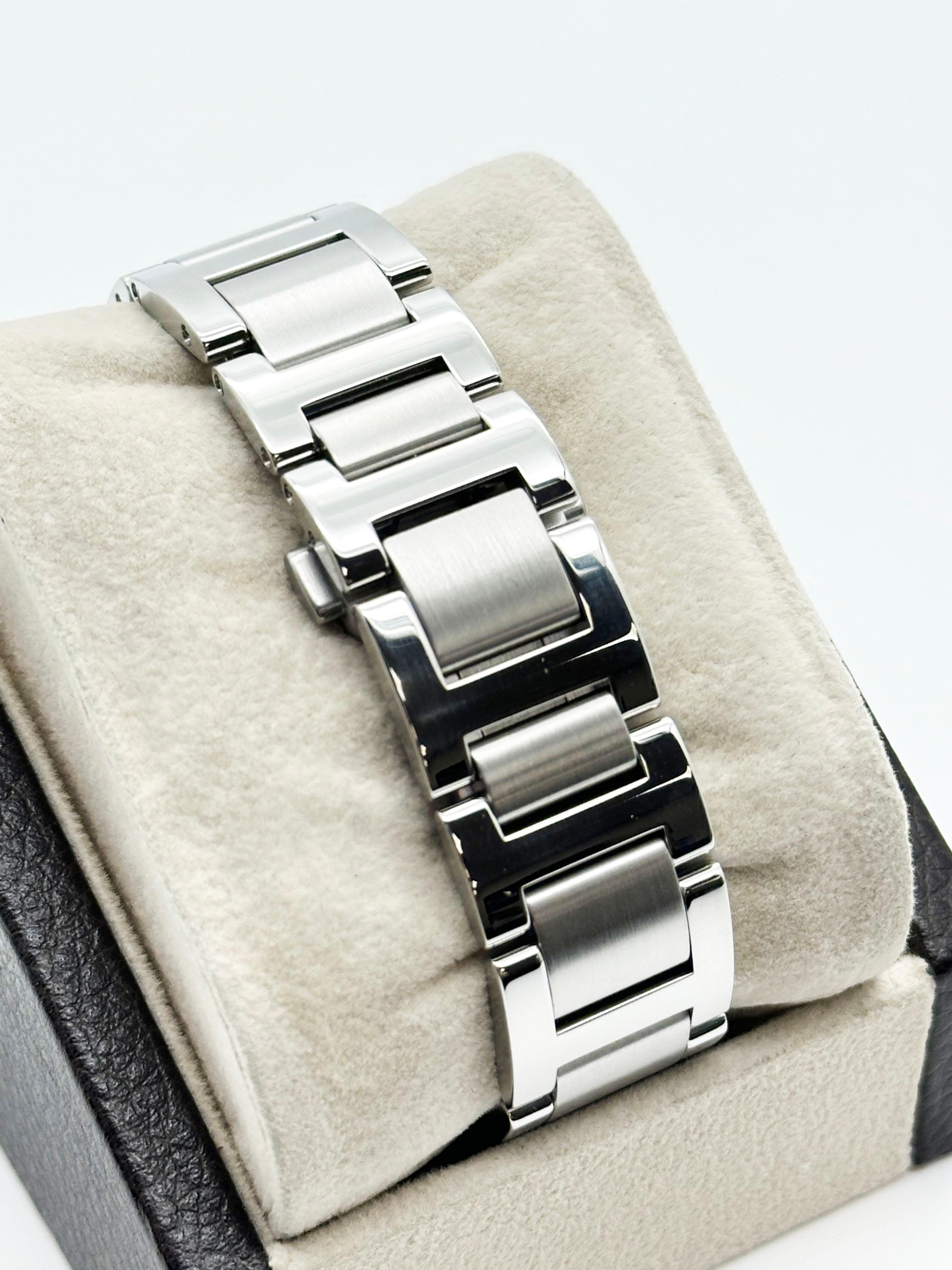 2023 Cartier WSBB0060 Ref 4345 Ballon Bleu Black Dial Stainless Steel Box Paper In Excellent Condition For Sale In San Diego, CA