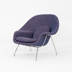 2023 Eero Saarinen for Knoll Womb Lounge Chair in Purple Fabric