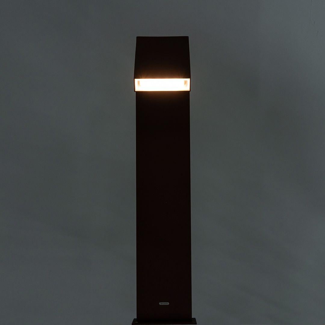 2023 Ernesto Gismondi for Artemide Chilone 90 LED Floor Lamp in 3000K Rust For Sale 4
