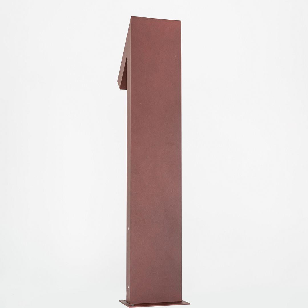 2023 Ernesto Gismondi for Artemide Chilone 90 LED Floor Lamp in 3000K Rust For Sale 1