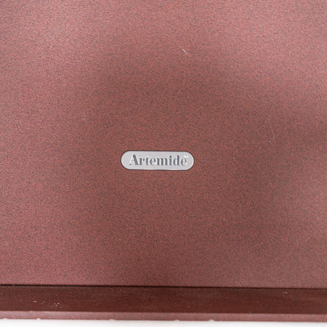 2023 Ernesto Gismondi for Artemide Chilone 90 LED Floor Lamp in 3000K Rust For Sale 2