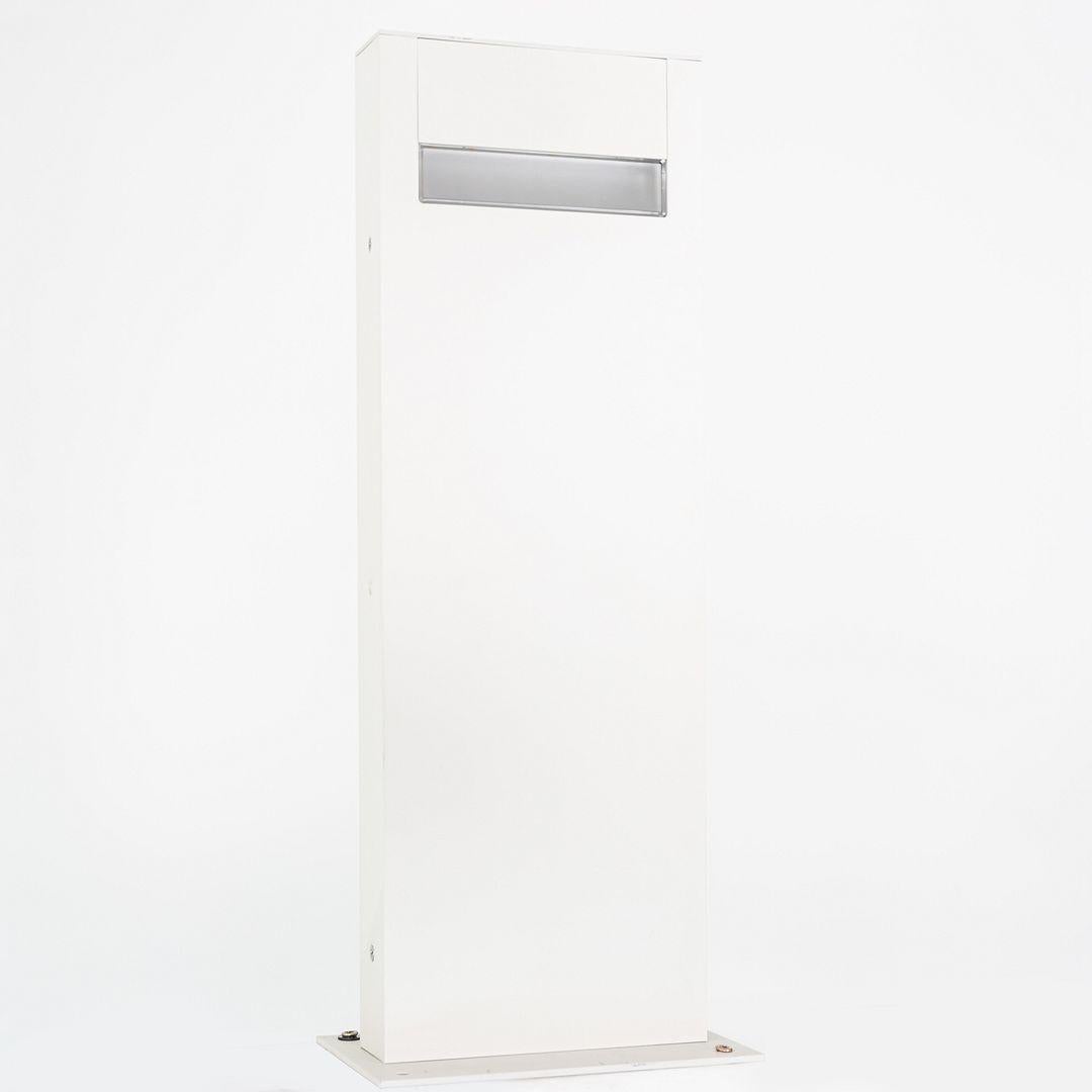 Aluminum 2023 Ernesto Gismondi for Artemide Nuda 50 Dual Side LED 3000K Floor Lamp For Sale