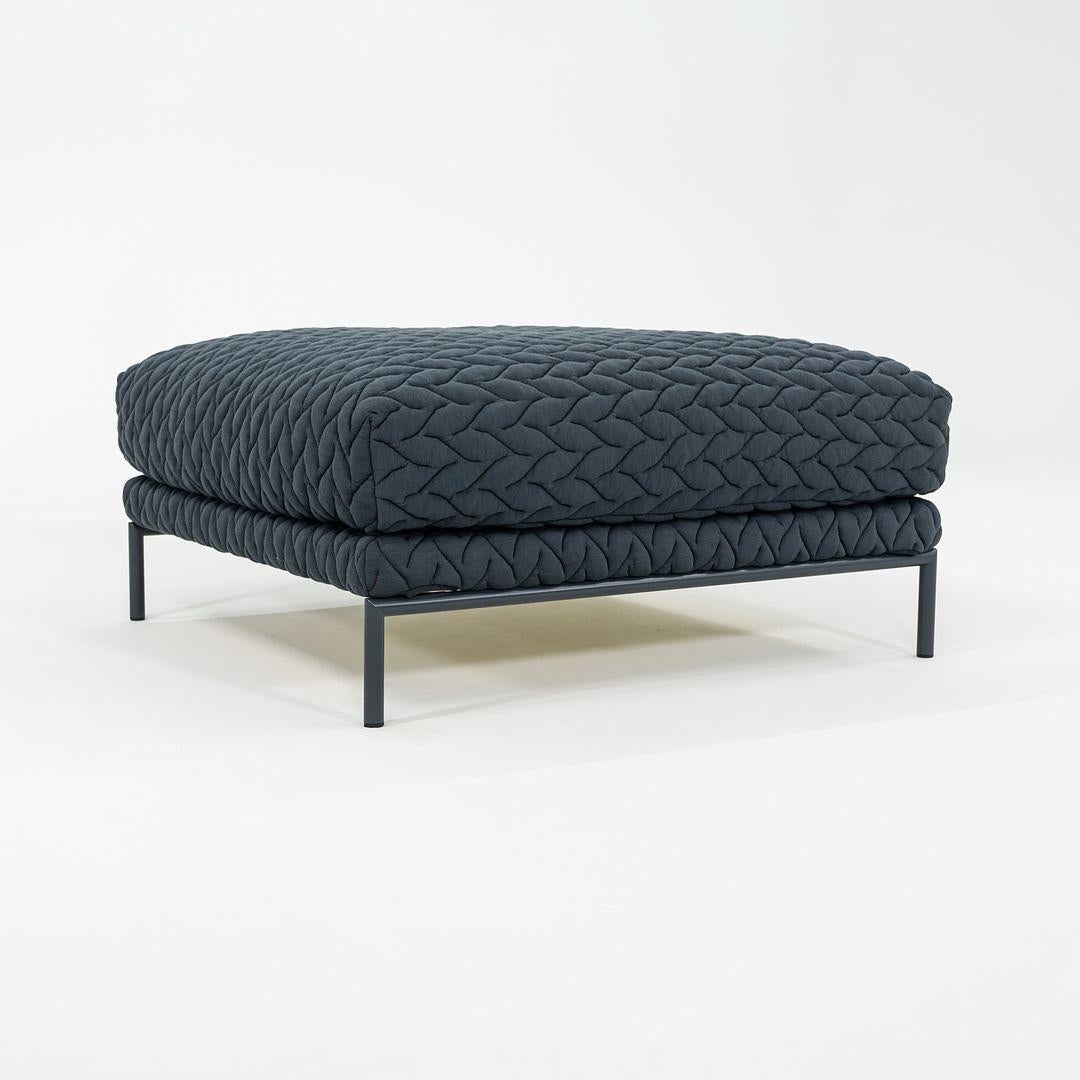 Moderne Ottoman/Pouf Gentry Sofa de Patricia Urquiola pour Moroso 90x90cm 2x Avail 2023 en vente