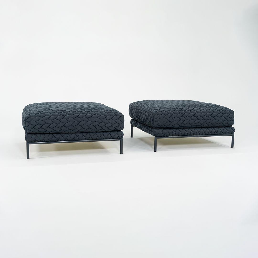 Ottoman/Pouf Gentry Sofa de Patricia Urquiola pour Moroso 90x90cm 2x Avail 2023 en vente 2