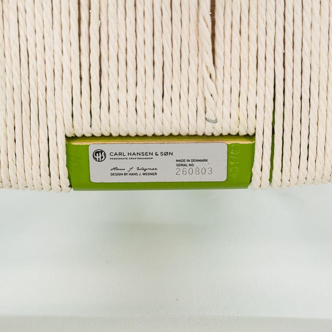 2023 Hans Hansen per Carl Hansen CH24 Sedia Wishbone Greene & Greene con corda di carta in vendita 3