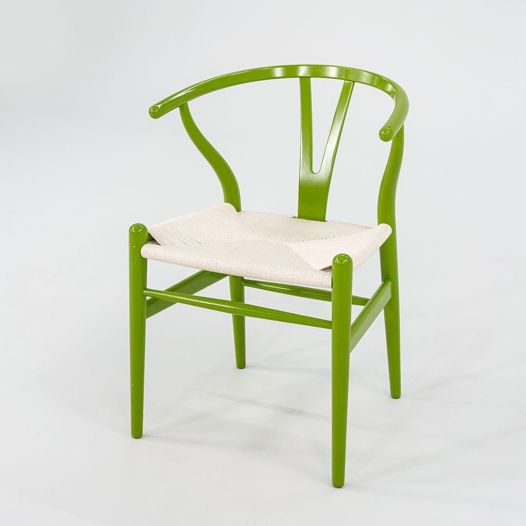 Moderno 2023 Hans Hansen per Carl Hansen CH24 Sedia Wishbone Greene & Greene con corda di carta in vendita