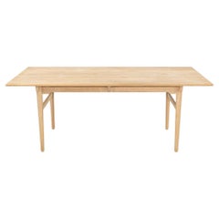 2023 Tavolo da pranzo Hansen per Carl Hansen CH327 in Oak Oak Bianco 75 pollici