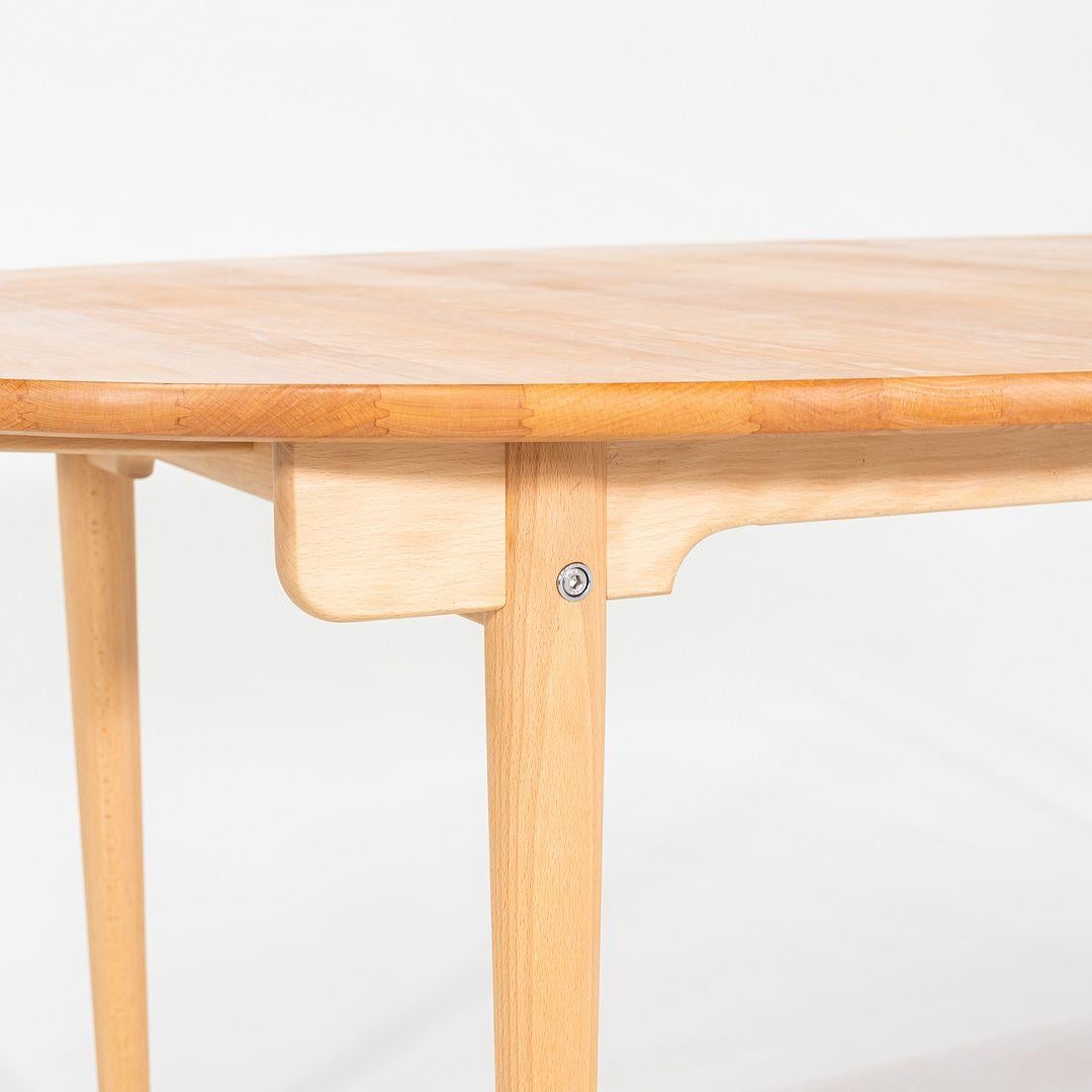 2023 Hans Wegner for Carl Hansen CH338 Dining Table in Beech Lacquer For Sale 2