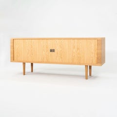 2023 Hans Wegner for Carl Hansen CH825 Credenza / Tambour Cabinet in Oak Oil
