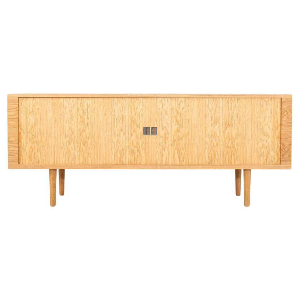 2023 Hans Wegner for Carl Hansen CH825 Credenza / Tambour Cabinet in Oak Oil