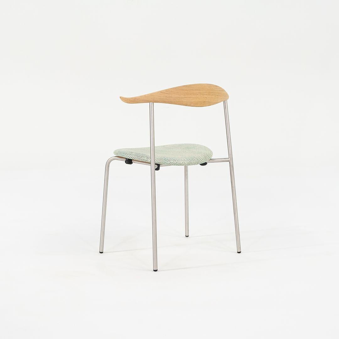 2023 Hans Wegner für Carl Hansen CH88P Stuhl Öl Eiche COL Leder Edelstahl (Dänisch) im Angebot