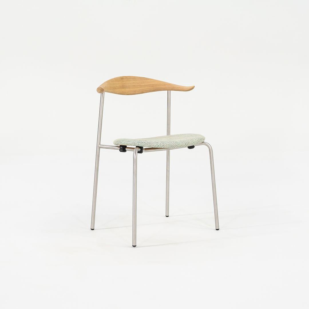 2023 Hans Wegner für Carl Hansen CH88P Stuhl Öl Eiche COL Leder Edelstahl (21. Jahrhundert und zeitgenössisch) im Angebot